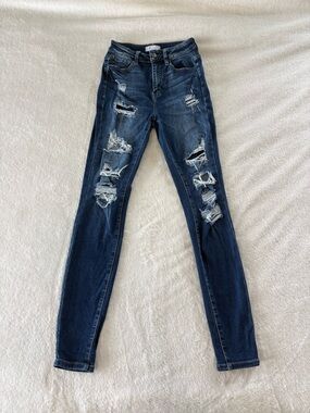 KanCan Dark Wash Blue Skinny Jeans